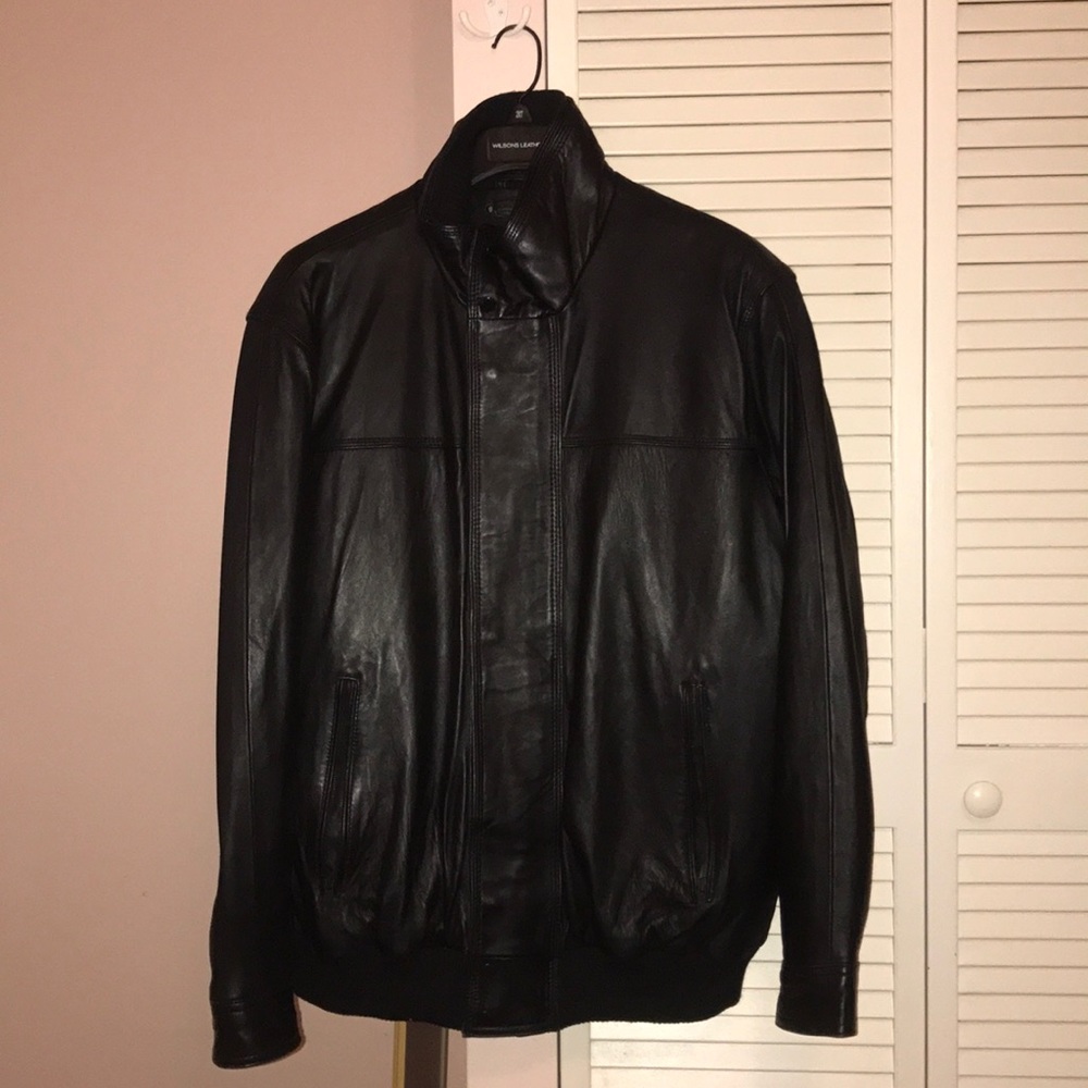 MENS GENUINE WILSONS LEATHER JACKET